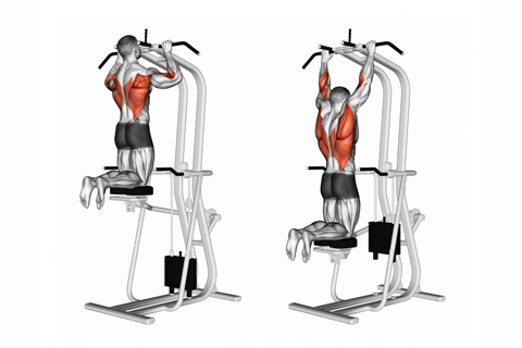 Pull Downs On A Cable Machine